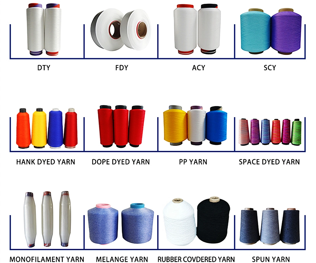 PBT DTY Elastic Filament Core Spun and Fabric End Use Raw White and Dope Dyeing Polyester